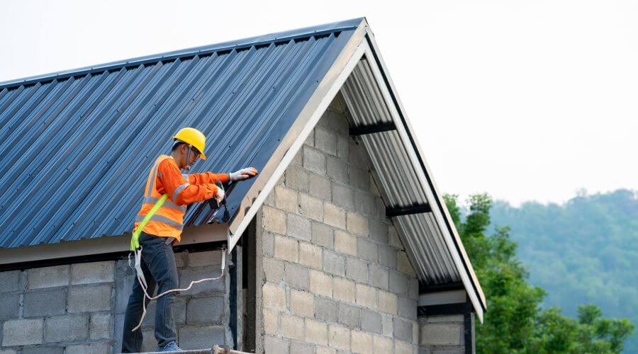 Professional gutter cleaning in Newton Center, MA